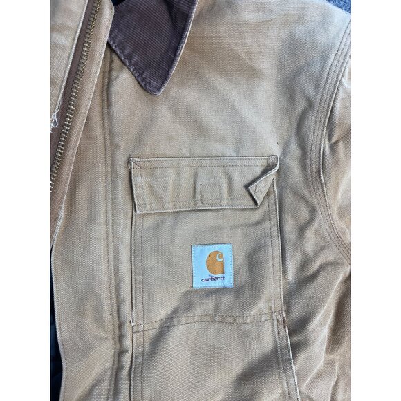 Carhartt Barn Chore Jacket C003 BRN Duck Canvas Coat NO Size tag - Picture 7 of 13